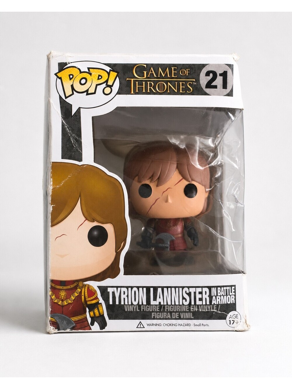 Funko Pop! Game of Thrones Tyrion Lannister Battle Armor #21 2014 Vinyl Figure